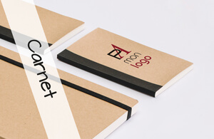 Carnet publicitaire personnalisé pas cher