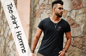 T-shirt publicitaire personnalisé pour homme