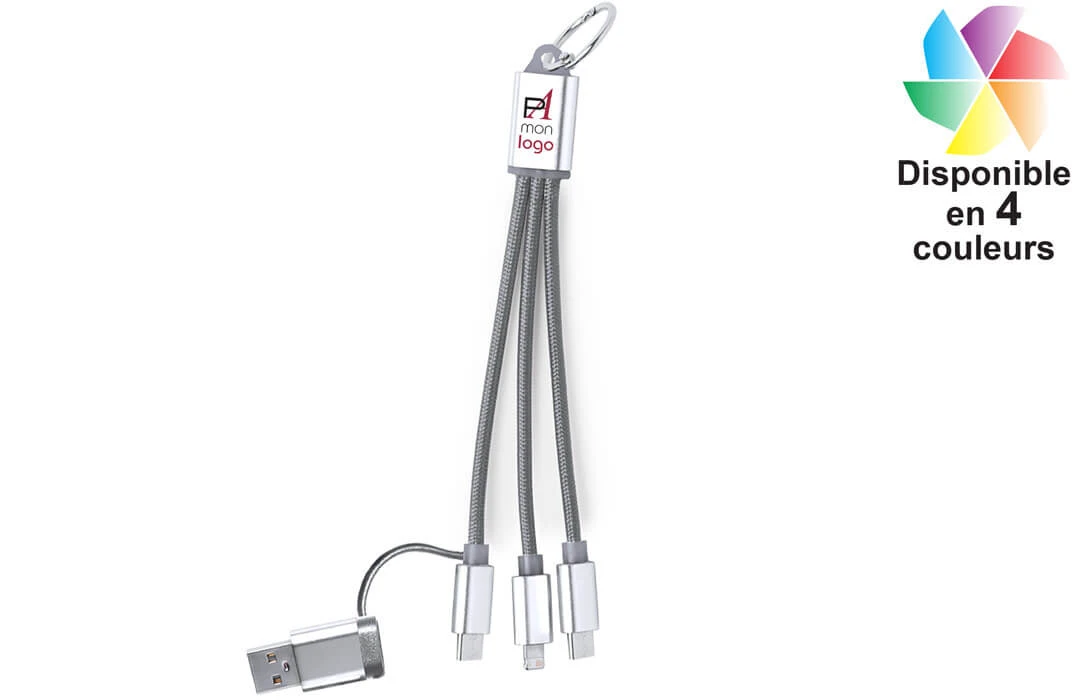 Cable de charge personnalisé Frecles à connexion micro USB