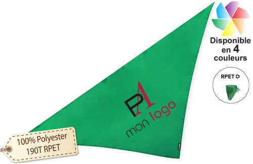Bandana personnalisé foulard en RPET recyclé pour sublimation