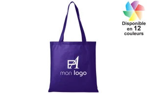 Tote bag en non tissé Zeus publicitaire personnalisé avec logo