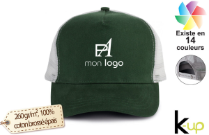 Casquette trucker publicitaire personnalisée avec logo